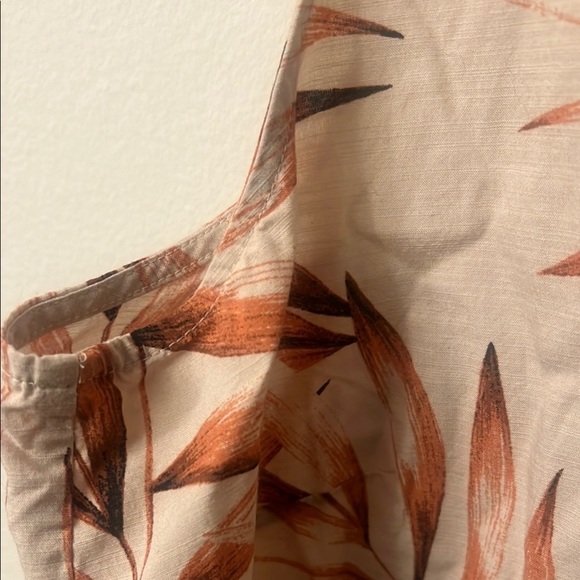 Ann Taylor Factory Pink Button Down Shirt with Notched Collar - Picture 5 of 9